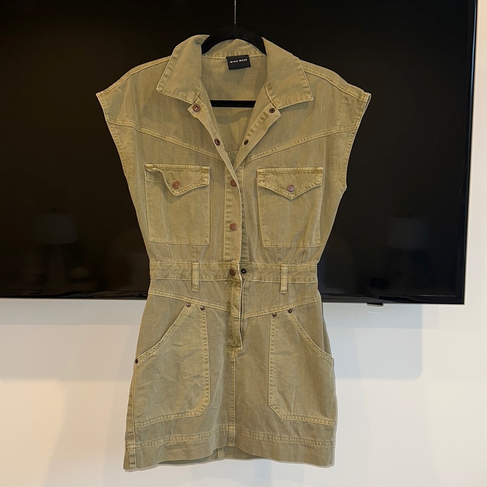 Miou Muse Denim Dress